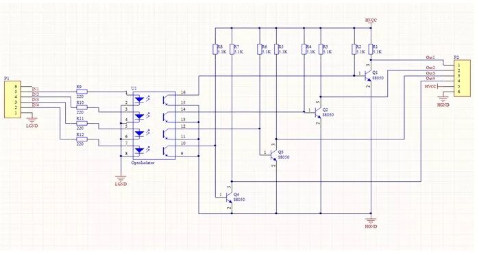 tlp281-4 opto izolator2