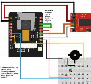 ESP32Cam devre semasi